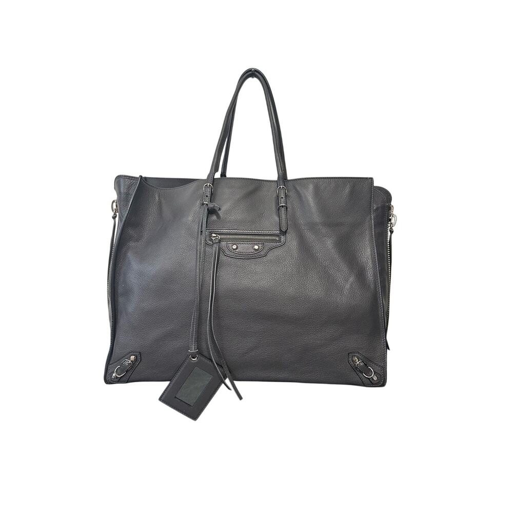 Balenciaga Papier A4 Motorcycle Bag FW15 Gris Glace (Grey) Veau (Calf) Authentic